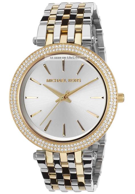 michael kors damenuhr bicolor|michael kors ladies watches.